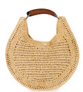 Tasche aus Raffia in beige