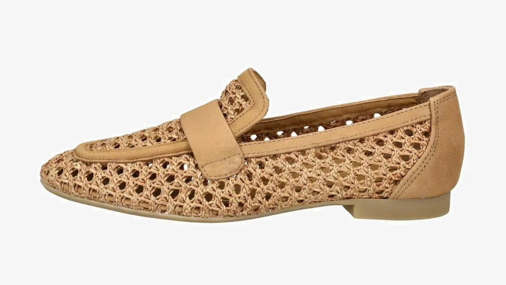 Slipper in hellbraun