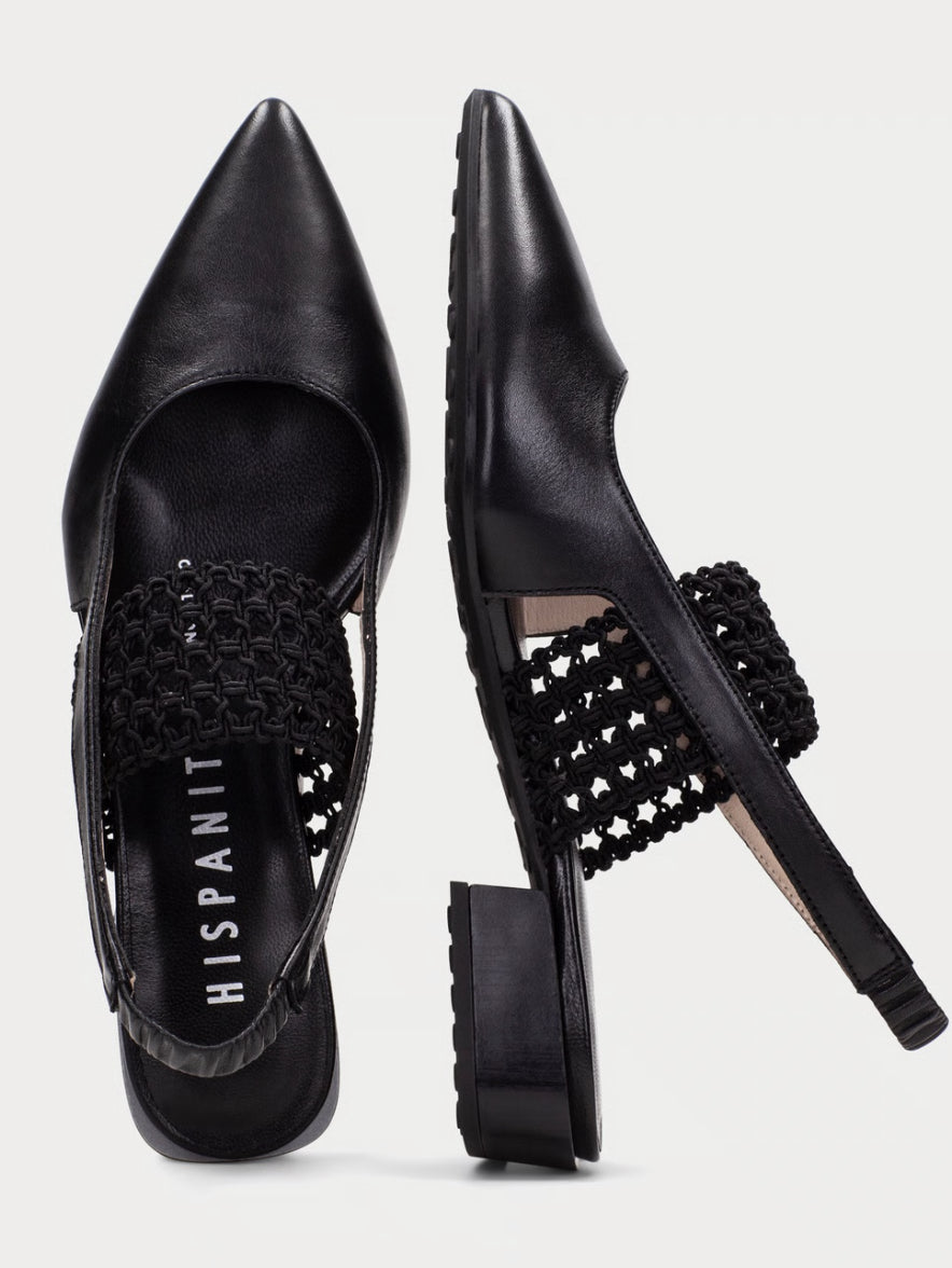 Sling Ballerina in schwarz
